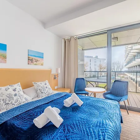 Апартаменти Horyzont Apartamenty- Seaside Prywatny Z Widokiem Na Morze *